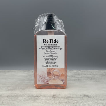 ReTide Non-Medicated Grooming Preparations for Pets, Namely Shower Gel – Premium Pet Care for Soft, Healthy Fur