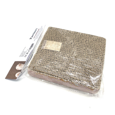 Pawtners Cat scratching pads Straight Plate AB Flute Corrugated Cardboard 21 * 21 * 4Cm Furniture Protector Cat Scratching Pads