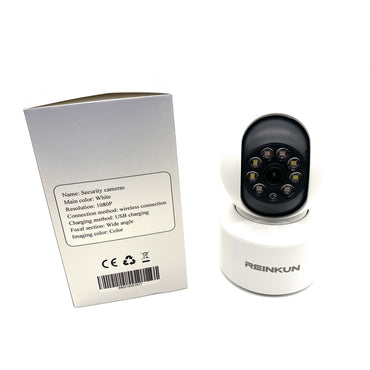 REINKUN Security cameras 1080P Hd Wireless Wifi USB Charging Wide Angle Color Imaging Night Vision Motion Detection Two Way Audio Security Cameras