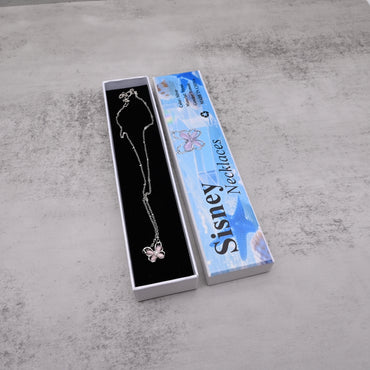 Sisney Elegant Cat's Eye Butterfly Necklaces - Mystical Gemstone Pendant Collection