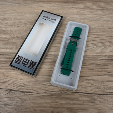 Deep Green Replacement Watchband Comfortable Durable Strap for Fitness Trackers