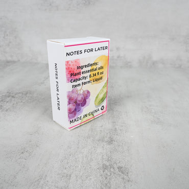 NOTES FOR LATER Long-Lasting Aroma Essential Oil for Humidifiers Natural Home & Car Fragrance & Deodorizer