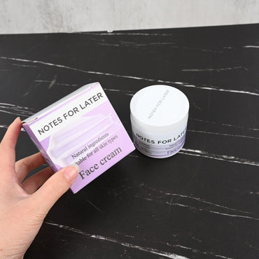 NOTES FOR LATER Premium Face Cream Intense Hydrating Moisturizing Cream for All Skin Types