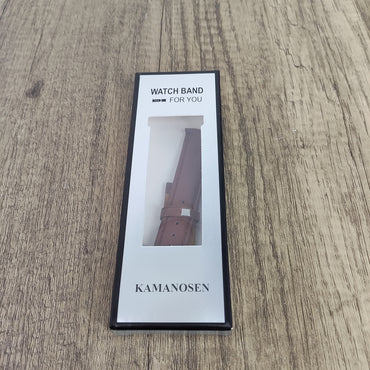 KAMANOSEN Stylish Women's Litchi Grain Watch Band, Parts for watches