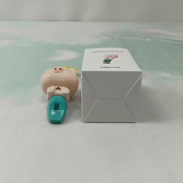 SZRMZGYXGS Infant toys-Cartoon Pig-Shaped Children’s Whistle Toy for Early Sound Exploration