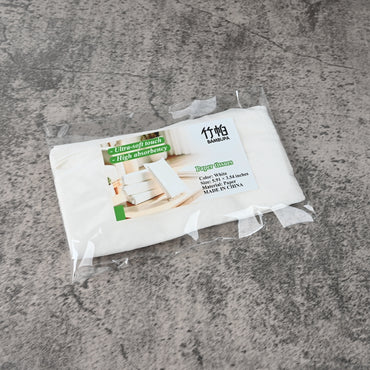 BAMBUPA Paper Tissues Soft Pack Napkins Virgin Pulp Ultra Soft High Absorbency Portable for Meals Spills and Hand Drying