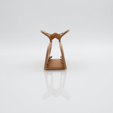 ALTHARA Elegant Light Brown Rectangle Hair Clip Durable & Stylish for Versatile Use