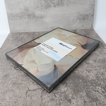 PaintMoment Art Prints Cream Abstract Geometric Art Print Soft Shapes Neutral Palette Warm Elegant for Living Room Entryway and Hallway