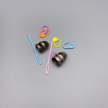 Zuoyou Thimble Ring DIY Sewing Tool – Enhance Your Crafting Experience with Comfort and Precision