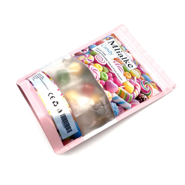 Mlialke Candy Tiny Multicolor Candy 1×1×0.5cm 500g Bag Bite Size Pieces Bright Hues Sweet Snack for Sharing Events