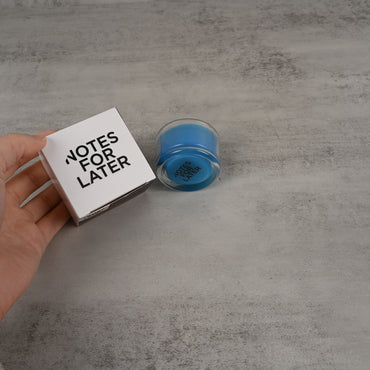 NOTES FOR LATER Beach Walk Scented Candle in Blue Coastal Soy Wax Candle with Ocean Breeze Fragrance