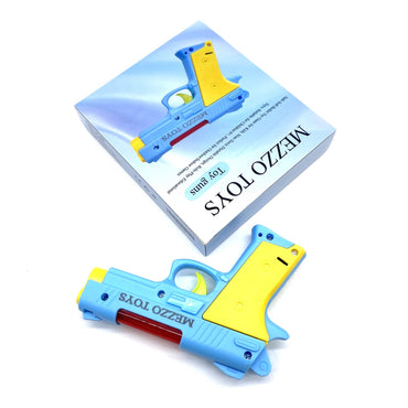 MEZZO TOYS Toy guns ABS Material Blue Yellow 13*14*3 Centimeter Children Target Toy Guns For Imaginative Play