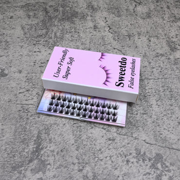 Sweetdo Natural Looking False Eyelashes Sunflower Style Volume Length Alluring