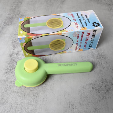 DUDUPARTY Cat Pet Grooming Brush Stainless Steel Hair Removal Comb for Cats