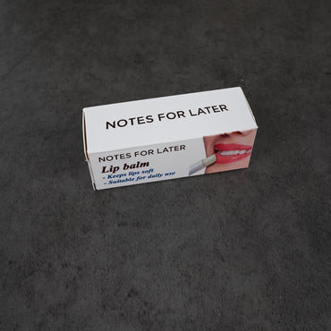 NOTES FOR LATER Vaseline Lip Balm Colorless & Odorless Daily Moisturizing Balm for Dry Lips