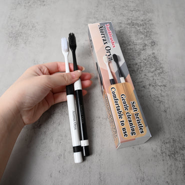 Aiorrax Oryn Toothbrushes for Adults Premium PBT Soft Bristles Gentle Thorough Plaque Removal