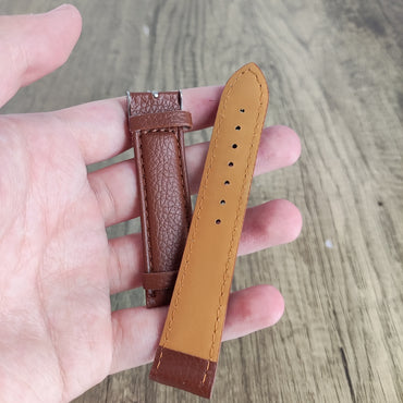 KAMANOSEN Stylish Women's Litchi Grain Watch Band, Parts for watches