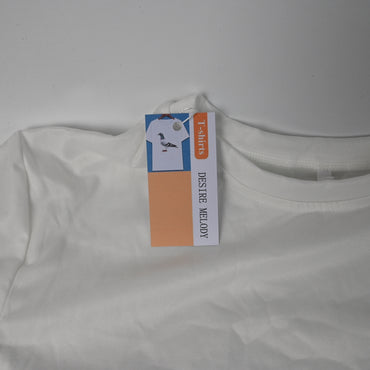 DESIRE MELODY Graphic T-shirts Bold Unique Print Soft Breathable Cotton Classic Crew Neck Regular Fit