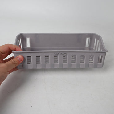 CANVOON Shower Racks Gray Adhesive Bathroom Shelf No Drill Storage for Toiletries