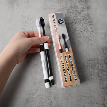 Aiorrax Oryn Toothbrushes for Adults Premium PBT Soft Bristles Gentle Thorough Plaque Removal