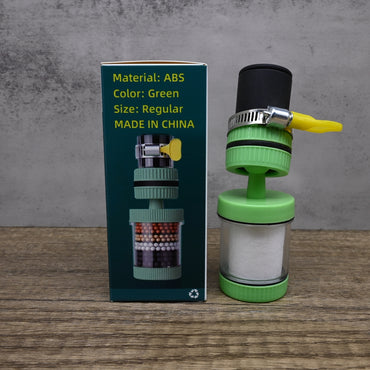VEVOR Drinking Water Filters Faucet Filter Nozzle 360 Degree Rotation Splash Proof Extendable Reach for Home Kitchen Use