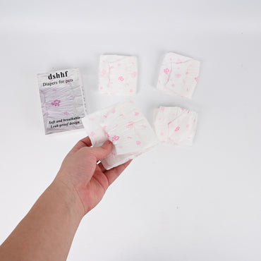 dshhf Premium Absorbent Diapers for Pets Leak-Proof Protective Pet Diapers for Dogs and Cats with Odor Control