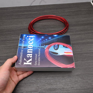 Kanocci Universal Automotive Interior Trim Strips for Car Dashboard Enhancement and Protection