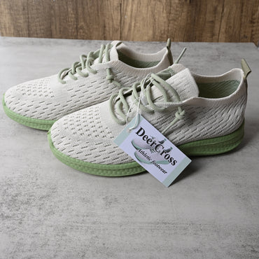 DeerCross Athletic Footwear Women's Athletic Casual Shoes Breathable Mesh Shock Absorbing