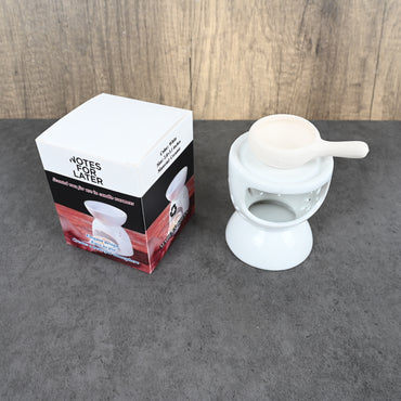 NOTES FOR LATER Ceramic Dry-Burn Aromatherapy Lamp Set with Scented Wax for Candle Warmers