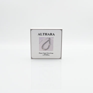 ALTHARA Phone Chain Wrist Strap - Elegant White Pearl Diamond Bracelet Decorative Charms