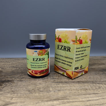 EZRR Natural Dietary Supplements Coenzyme Q10 Softgels Heart Health Immune Support Antioxidant Protection
