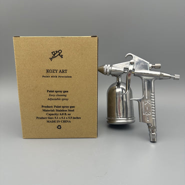 KOZY ART Paint with Precision Paint Spray Gun Professional Sprayer with Precision Nozzle – Low-Overspray Design for Cars, Furniture, Cabinets & DIY Projec