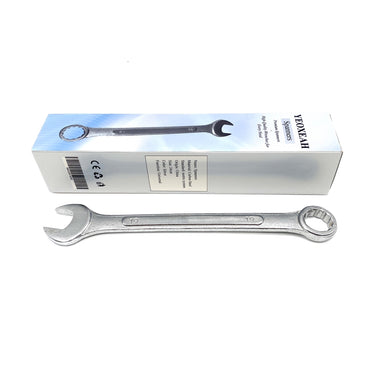 YEOXEAH Spanners Silver Carbon Steel 24Cm Metric Standard Solid Construction Precise Jaw Hand Tool Spanners