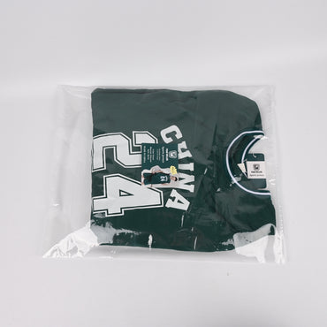 FRAN WILLOR Kids' Green Korean Style Sports Jerseys Set Children's Summer Casual Sports Jerseys with Breathable Fabric