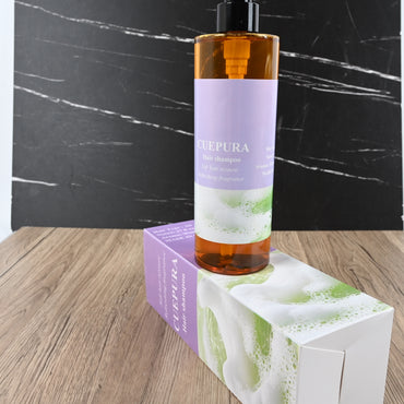 CUEPURA White Tea Scent Shampoo Gentle Cleansing Nourishing Hair Refreshing Fragrance