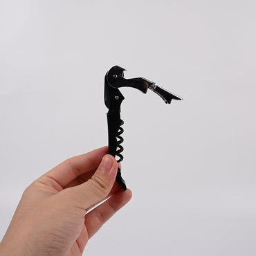 Zzzhouzhizuo Seahorse Wine Openers Multifunctional Bottle Opener Stainless Steel Black Wine Openers Decorative Bar Tool