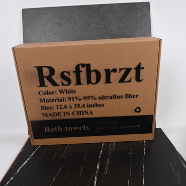 Rsfbrzt White Premium Bath Towels Ultra Soft & Highly Absorbent Cotton Towels for Bath & Spa