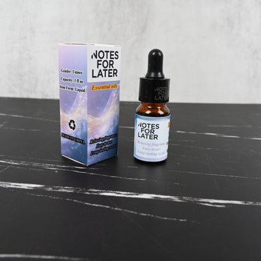 NOTES FOR LATER Pure & Natural Essential Oils for Aromatherapy Refreshing & Soothing Therapeutic Grade