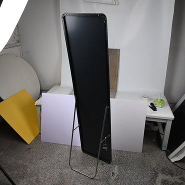 Backsee Full Length Cheval Floor Mirror Sleek Modern Standing Mirror for Bedroom & Dressing Room