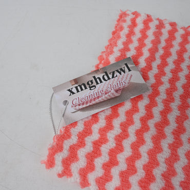 xmghdzwl Cleaning Cloths Soft Absorbent Pink Towel Quick Drying Reusable