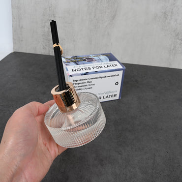 NOTES FOR LATER White Tea Car Air Freshener Long-Lasting Air Fragrance Reed Diffusers for Vehicle Interior
