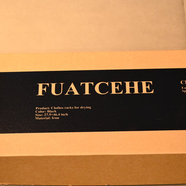 FUATCEHE Simple Freestanding Clothes Drying Rack for Convenient Indoor Air-Drying Solution with Lightweight Design