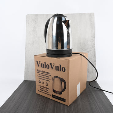 VuloVulo Universal Voltage Electric Kettle Stainless Steel Rapid Boiling Water Heater