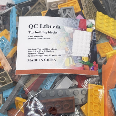 QC Ltbrcik Toy Building Blocks - Durable and Set for Young Architects and Builders