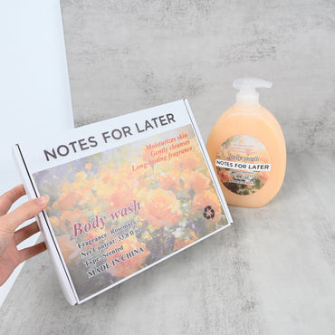 NOTES FOR LATER Bathing Lotion Rich Moisturizing Body Wash for Soft, Hydrated & Refreshed Skin