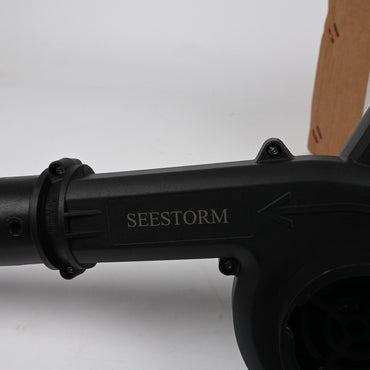 SEESTORM Cordless Power-Operated Blower with Dust Separation System for Workshop Cleaning and Debris Management