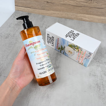 NOTES FOR LATER White Tea Scented Shampoo Gentle Daily Cleansing & Hair Nourishment with Refreshing Fragrance