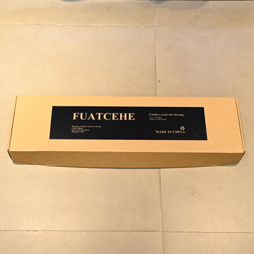 FUATCEHE Simple Freestanding Clothes Drying Rack for Convenient Indoor Air-Drying Solution with Lightweight Design