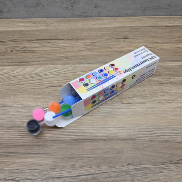 NPCtonerresetchips Professional Artist Pigments Set 12 Pure Color Pigments for Painting Mixed Media Art and Crafts