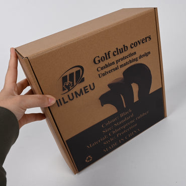 IILUMEU Premium Golf Club Covers Universal Fit Protective Golf Club Covers for Woods and Hybrids